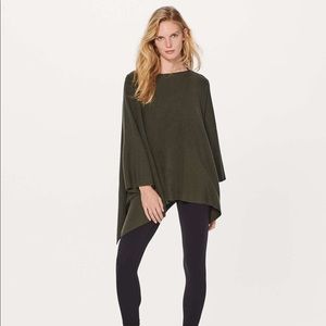 Lululemon Wool be Cozy Poncho